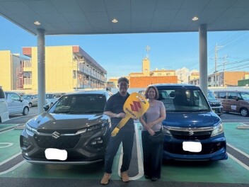 待望のフロンクス納車おめでとうございます！